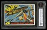 1962 MARS ATTACKS #4 SAUCERS BLAST OUR JETS KSA 8 CENTERED I