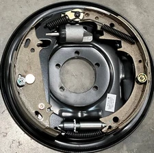 12" HYDRAULIC TRAILER BRAKE ASSEMBLY LH 23-342 , 5200 - 7K 5 Bolt Connect LEFT