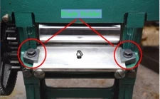 LANDIS American LEATHER SPLITTER CUTTER SKIVER SHOE MACHINE TOOL-1 Set brackets