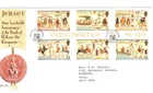 1987 JERSEY - VIKING HERITAGE FDC FROM COLLECTION N53