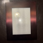 Black Wood 8x10 Photo Frame for 4x6 Portrait, Clear Glass, Matte, Stand — photo 2