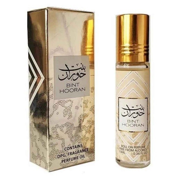 ARD AL ZAAFARAN BINT HOORAN 10ML ALCOHOL FREE ROLL ON PERFUME BRAND NEW & BOXED