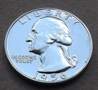 1956 Proof Washington Quarter - Uncirculated 90% Silver coin