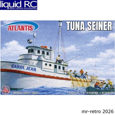 Atlantis Models L72122 1/160 Tuna Seiner Corsair Plastic Model Kit