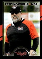2022 Pete Incaviglia Choice Rookie Card Frontier League Tri-City Valley Cats. rookie card picture