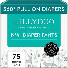 Diaper Pants Toddlers - Size 4 20-31 lbs , Half-Monthly Supply 75 Count , S...