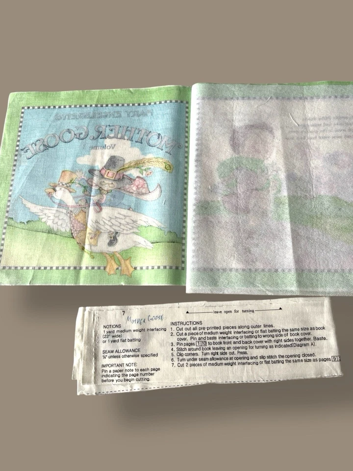 Mother Goose Vol. 3 тканевые детские стишки Mary Engelbreit готовые к сборке - Изображение 2 из 4