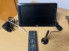 Xoro PTL 1010 tragbarer 10,1" DVB-T2 Fernseher TV – Akku schwach / für Netzbetr