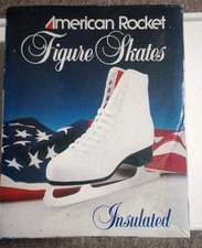 American Rocket Figue Skates Ladies White Size 9
