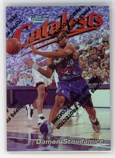 1997-98 Finest Damon Stoudamire Refractor 20/1090 Jersey Numbered!