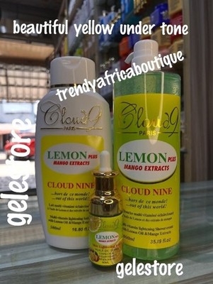 3pc. Cloud-9 Paris Body Lotion SHOWER Gel & Lightening Serum  