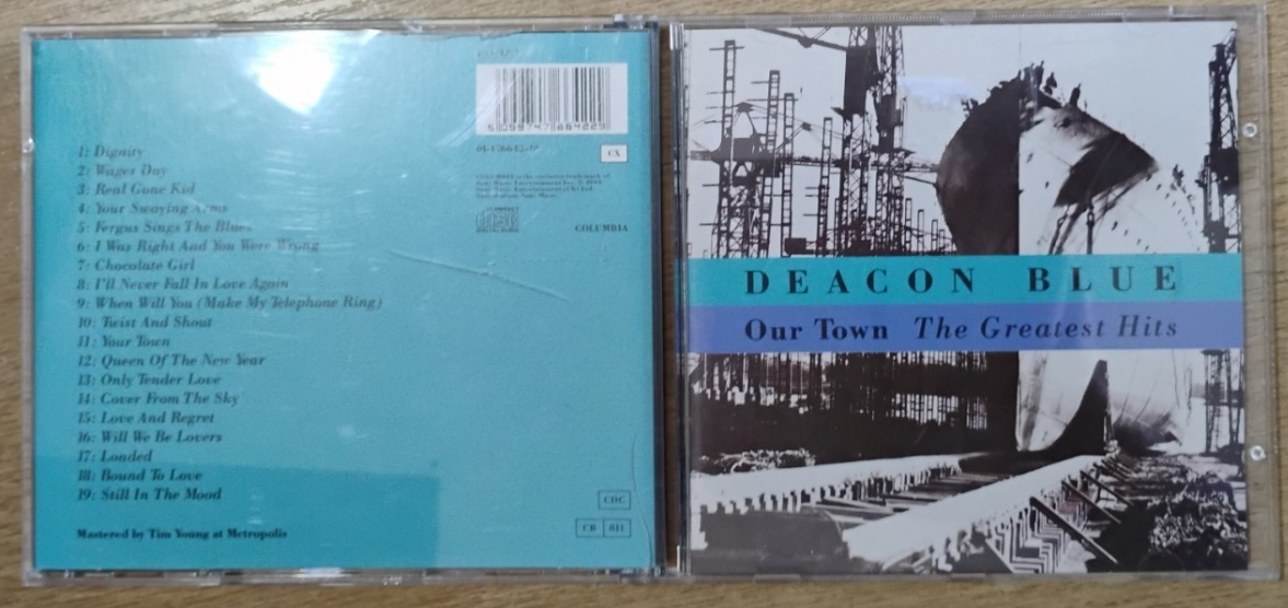 DEACON BLUE OUR TIME THE GREATEST HITS CD - FREEPOST