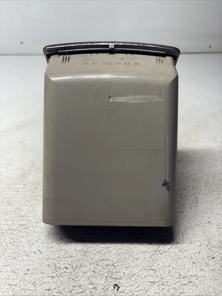 00-06 Mercedes W220 S500 consola central ventilación aire trasera 2208300654 OEM Foto 4 de 4