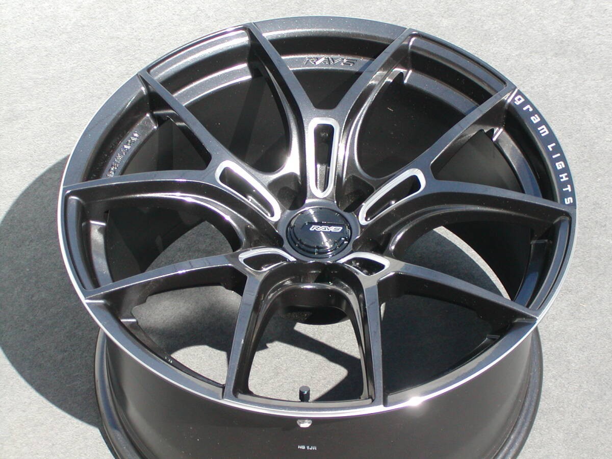 GT-R size RAYS Gram Lights 57 FZX Wheels Rims 19in 10.5J+20 5