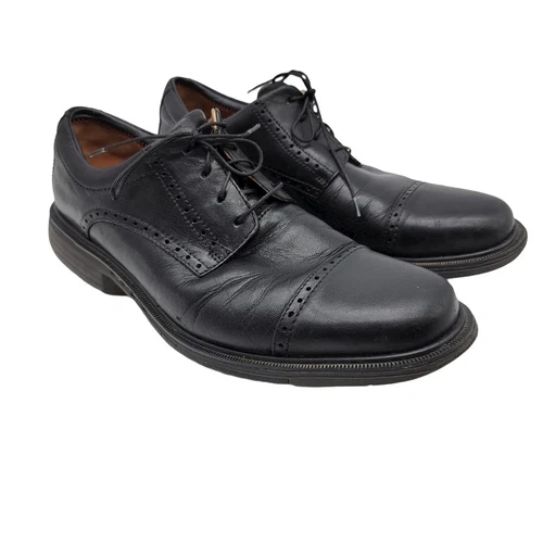 Scarpe Oxford Clarks destrutturate uomo 8 5 in pelle nera stringate
