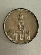 1934-E Germany 5 Mark SILVER Third Reich 5 Reichsmark KM# 83 Coin #C02