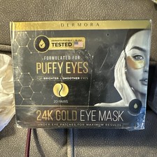 DERMORA 24K Gold Eye Mask Under-Eye Patches 2...