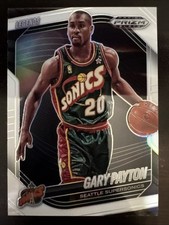 2024-25 Panini Prizm Black GARY PAYTON #280 White Parallel /175 Supersonics