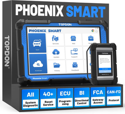 2026 TOPDON Phoenix Smart Ultra OBD2 Vehicle Diagnostic Scanner Programming Tool