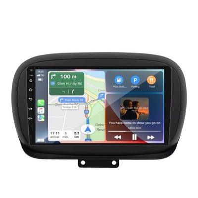 Fiat 500X 2014-2020 4+64GB Cam 9  Android 15 Wireless CarPlay Car Stereo Included.