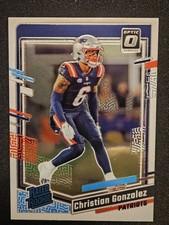 🔥 2023 Donruss Optic #274 Christian Gonzalez (RC) Patriots 🔥