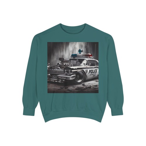 Felpa Unisex Tinta in Capo Pro Street Ford Auto della Polizia - Foto 30 di 61