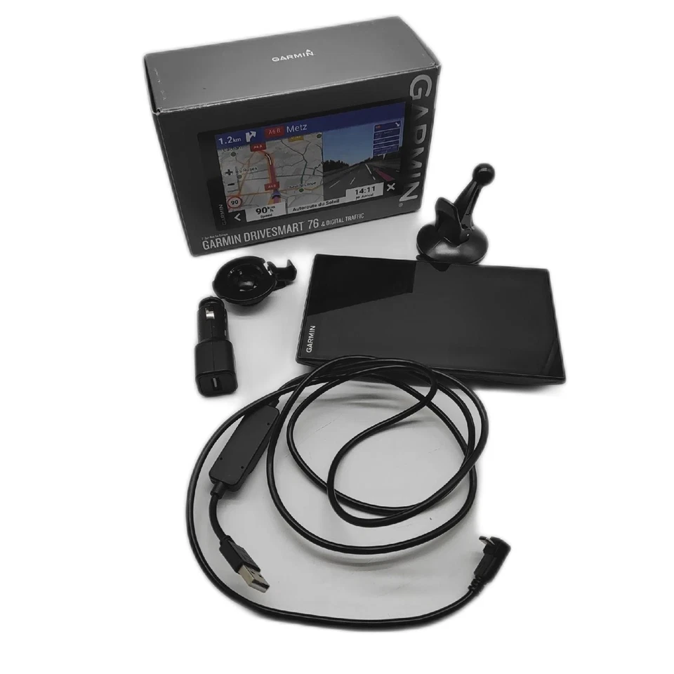 Garmin Navigationsgerät Auto Elektronik DriveSmart 76 MT D großes HD Display - Bild 4 von 4