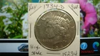 1934-D F Peace Silver Dollar #5234