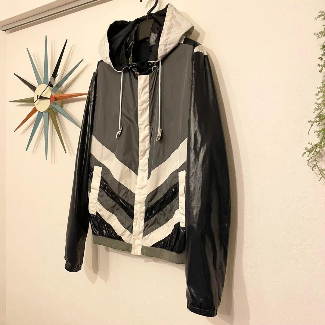 Gucci Nylon Blouson Felpa con Cappuccio L Usatoo Otti Uomoa Donnatabile