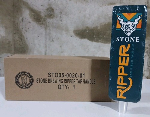 Stone Brewing Company RIPPER Pale Ale Beer Tap Handle 8” Tall Gargoyle NIB New - Picture 2 of 12