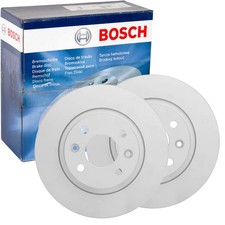 2X BOSCH BREMSSCHEIBEN Ø259mm VORNE PASSEND FÜR DACIA LOGAN SANDERO RENAULT