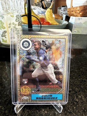 2022 Topps Update Series - 1987 Topps Chrome Mojo Julio Rodriguez #T87C-30 (RC)