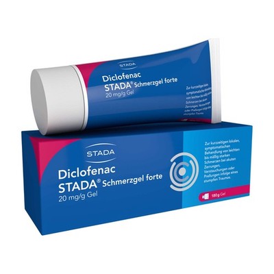 Diclofenac STADA Schmerzgel forte 20mg 180g Gel topisch schmerzlindernd stark