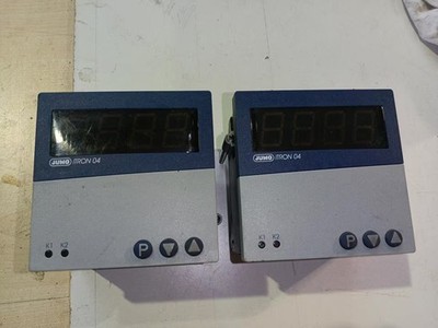 2Stk JUMO iTRON 04 Temperaturregler, programmierbar gebraucht