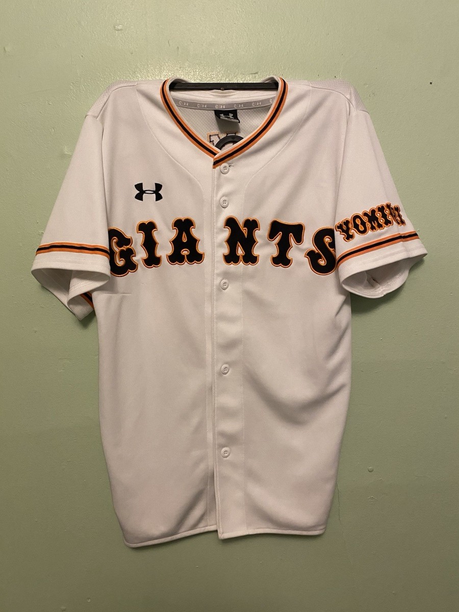 Kazuma Okamoto Yomiuri Giants Blue Jays Jersey Under Armour Medium