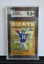 2004 Topps Chrome - Eli Manning #205 Gold X-Fractor /279 (RC)