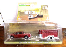 Greenlight Hitch & Tow 2019 Ford F-150 XLT Pickup w/Livestock Trailer Series 27