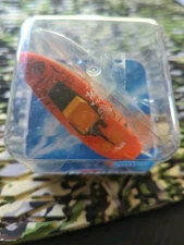 Zuru Robo Alive Robotic Boats Shark Boat Orange New In Hand 2023 Batts Included