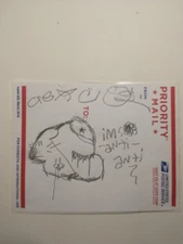 Petco ICBM Hand Drawn Sticker Graffiti new York 