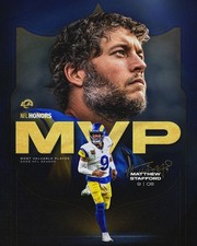 Matthew Stafford MVP 2025 NFL Honors Poster L...