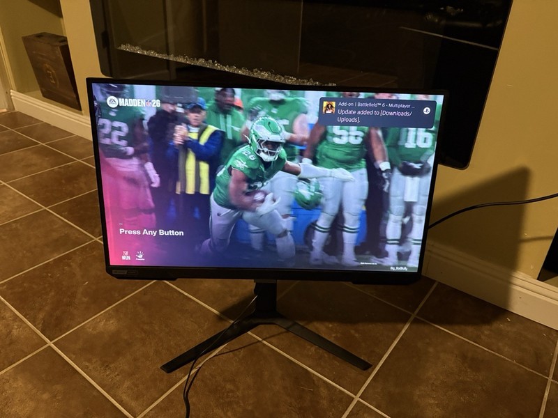 Samsung S24R350FHN 24" LED Monitor 1080p 75Hz Slim Bezel HDMI, Black