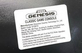 AtGames - Sega Genesis - Classic Mini Console - W/ Extras (28235)