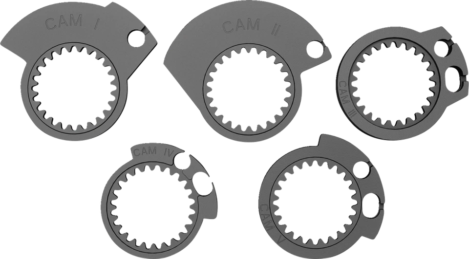 Scott США 292452-100122 SX II замок на захват и кулачок комплект 04-22 Kawasaki KX 450 F - Изображение 2 из 2