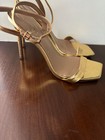 Sam Edelman Gold High Heels Ankle Strap Size 38 — photo 2