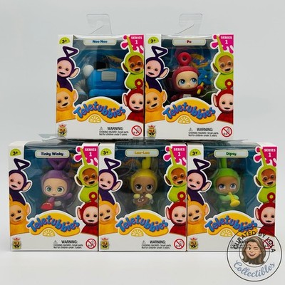 Teletubbies CheeBee Vinyl Figures Series 1 Complete Set of 5 NIB Collectible