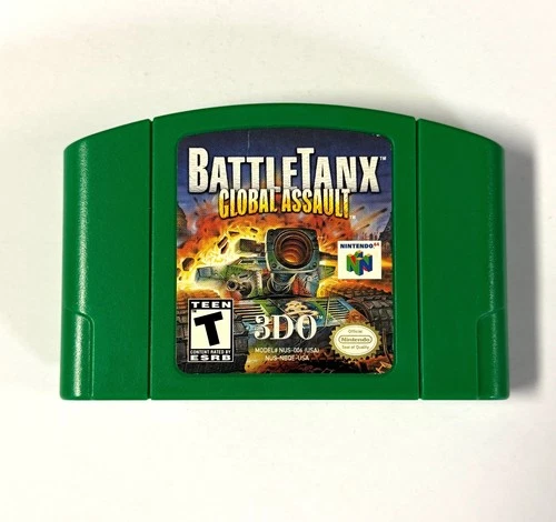 BattleTanx: Global Assault (Nintendo 64, 1999) N64 *Cartridge Only*