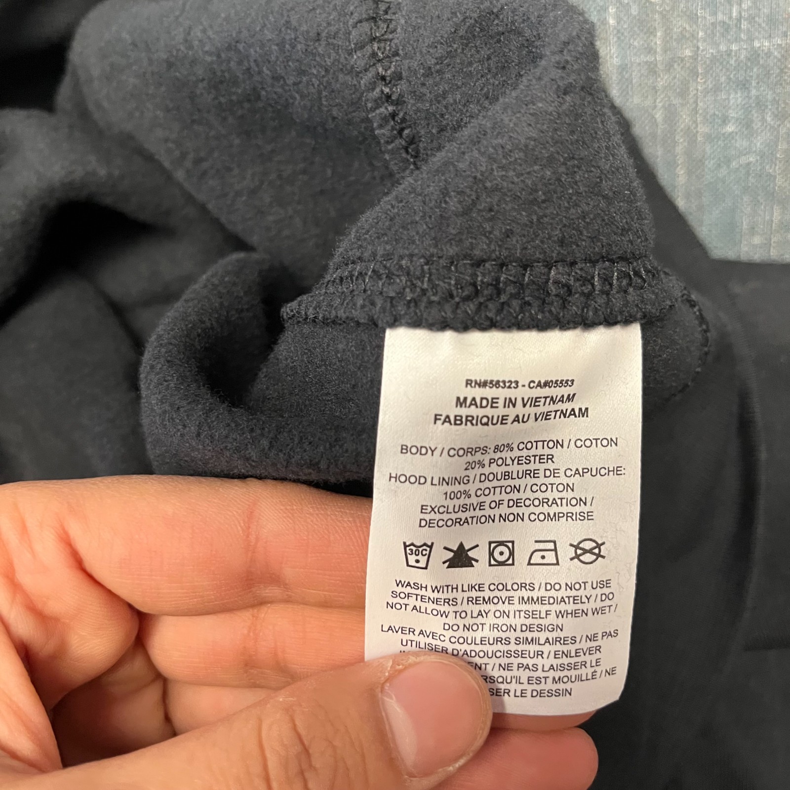 Nike Washington Wizards NBA Basketball Men's Hoodie Size M Black FB4845-010 thumbnail 14