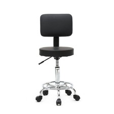 Professional Swivel Rolling Height Adjustable Salon Stool Beauty Massage Chair