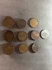 Teens Lincoln Wheat penny lot 1909 Up To 1919- 50 Coins- Free Shipping! — photo 1