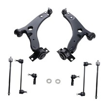 8Pcs Front Suspension Kit for Ford Focus 2000-2004, K80406 K80405 Front Lower